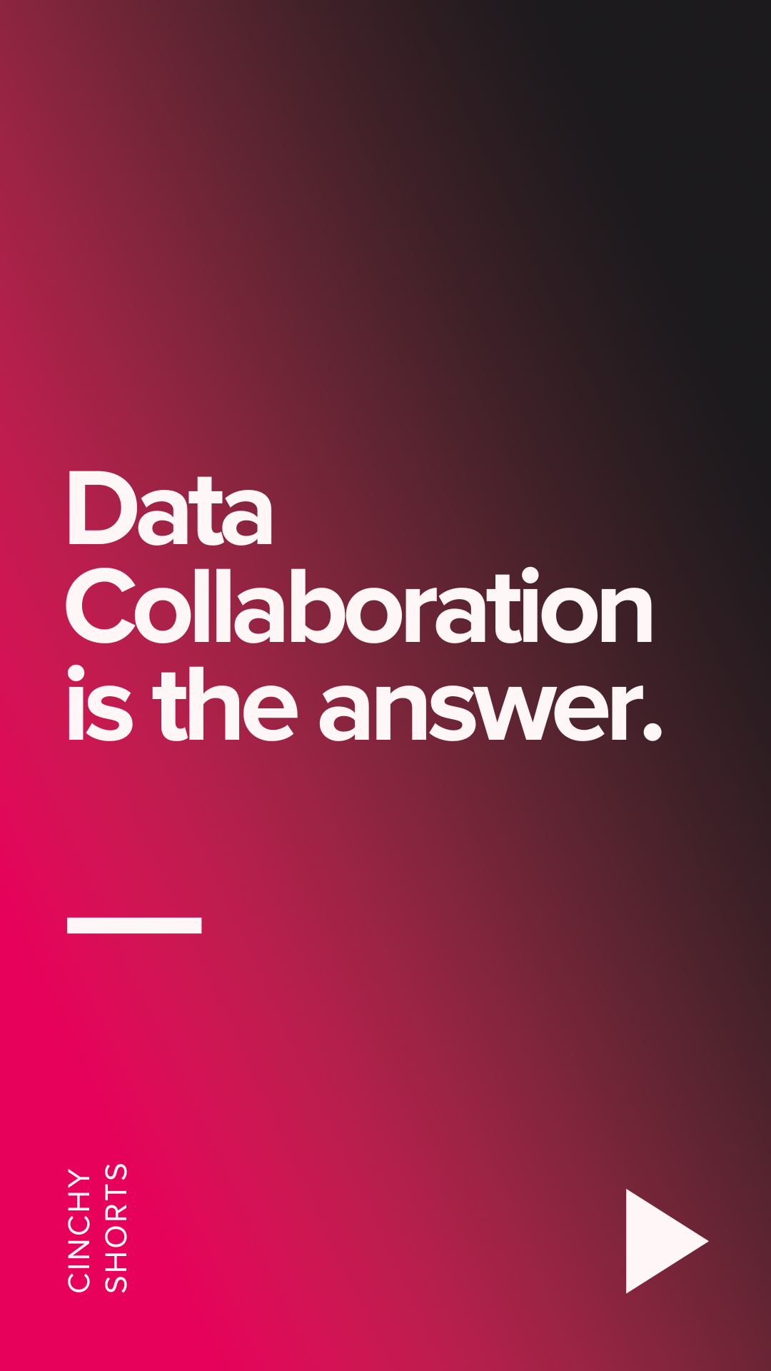 Data Collaboration is the answer.