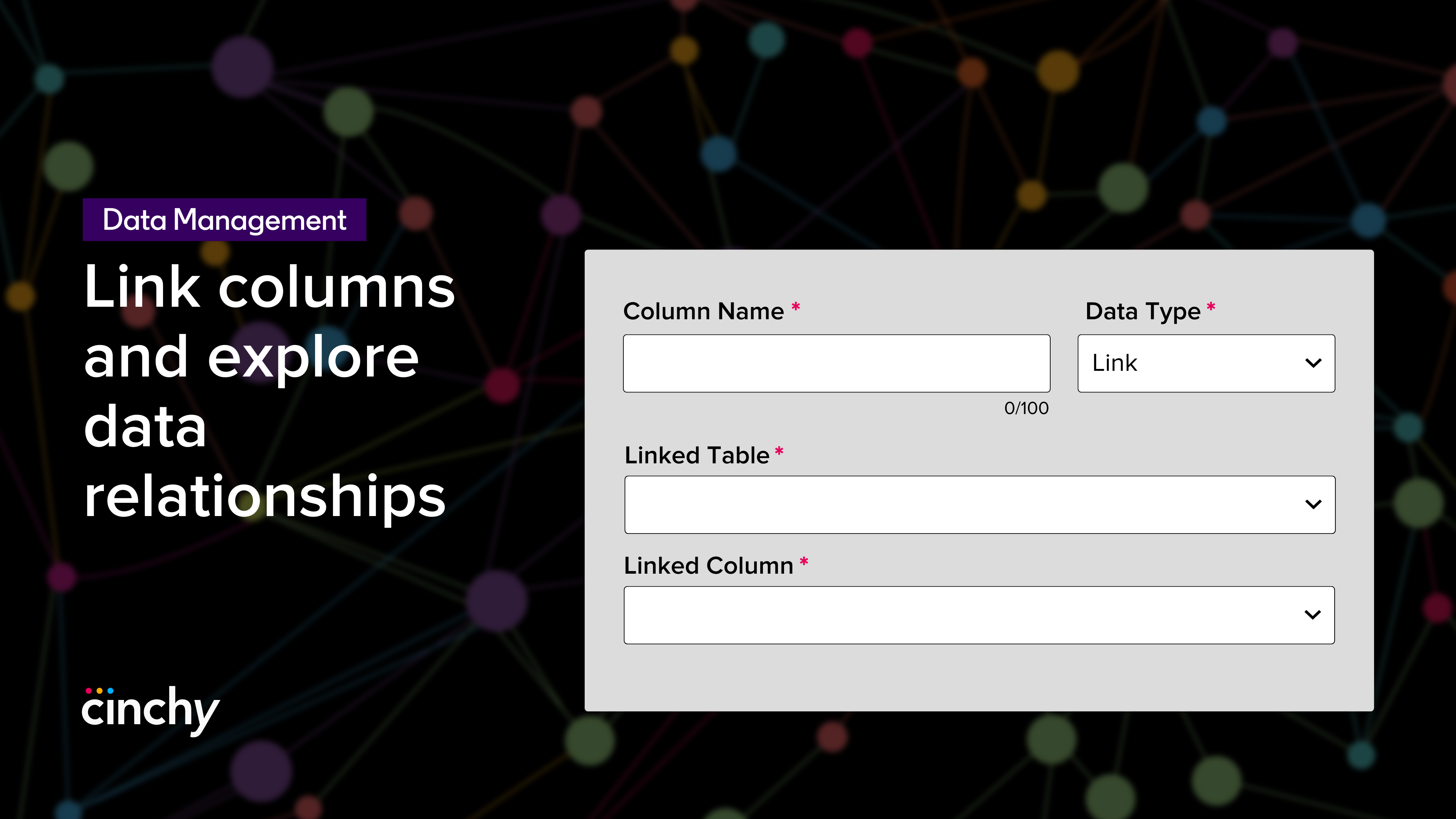 Link Columns And Explore Data Relationships